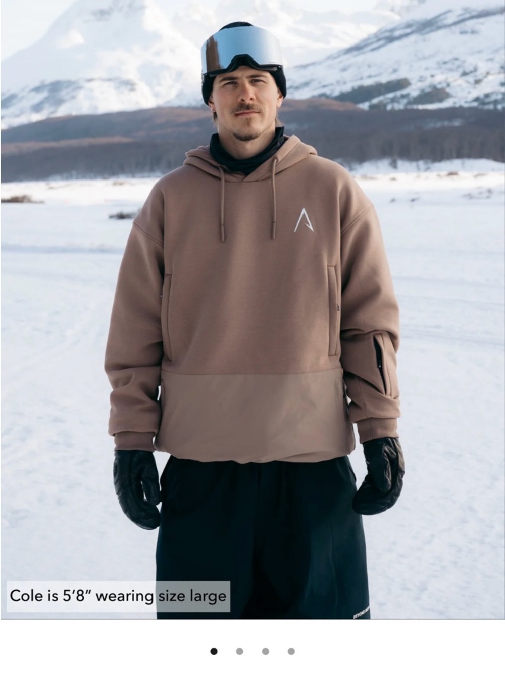 Alpha Tech Men's ski/snowboard Hoodie- sells out every year! NWT!